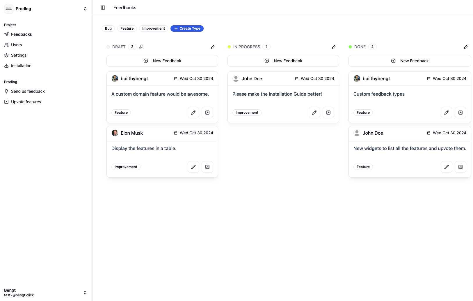 Product screenshot